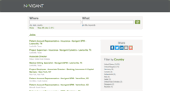 Desktop Screenshot of navigant.jobs